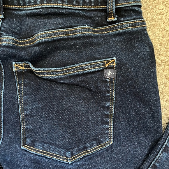 Maurices M Jeans Dark Wash Stretch Jeggings - Small - Picture 5 of 6